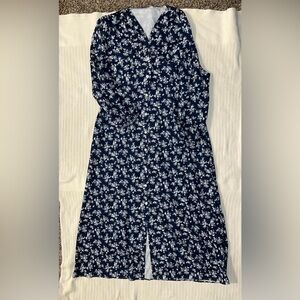 Floral Dress with Sleeves